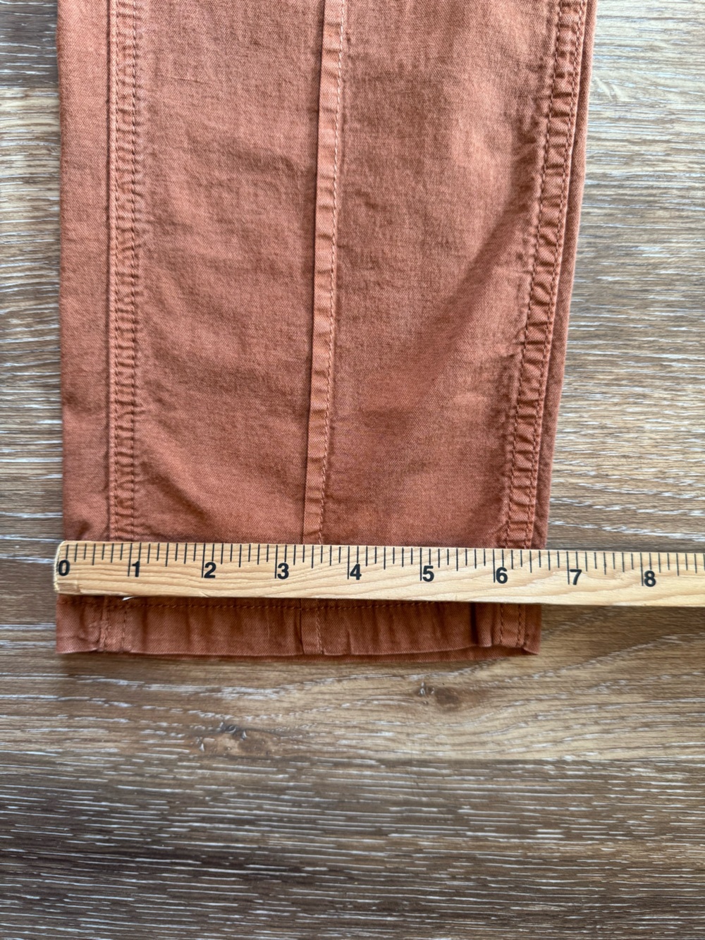 Anthropologie The Wanderer Pants in Burnt Sienna Sz 30 - Picture 9 of 13